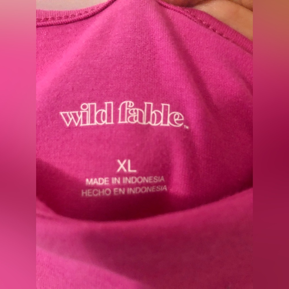 NWT Wild fable Hot Pink Bodycon Tank Dress size XL - Picture 4 of 5